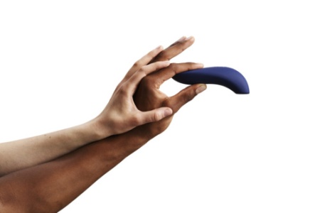 We-Vibe Melt - бесконтактный стимулятор клитора для пар (управление через приложение) синий